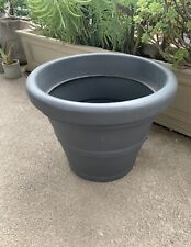 Grey planter round for sale  Pasadena