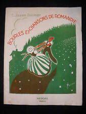 Bourles chansons romandie d'occasion  Les Sables-d'Olonne