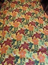 SPRING/SUMMER TABLECLOTH/YELLOW & MULTICOLOR FLORAL. 84 x 60” for sale  Shipping to South Africa