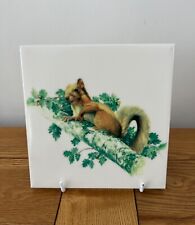 Countryman John Squirrel Wall Tile for sale  Shipping to South Africa