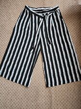 Culottes. striped. black for sale  LIVERPOOL
