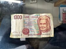 Banconota mille 1000 usato  Sarno