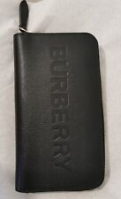 Burberry zip wallet for sale  LOUGHTON