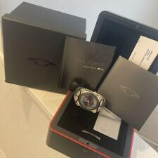 Relógio masculino Oakley time bomb 2 fibra de carbono prata oval, usado comprar usado  Enviando para Brazil