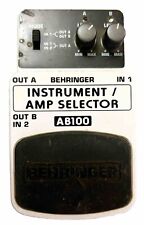 Behringer AB100 instrumento/amplificador seletor caixa A-B comprar usado  Enviando para Brazil