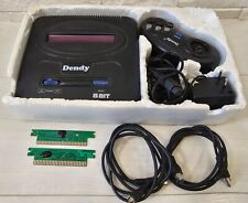 Console de jogos vintage retrô década de 1990 8 bits Dendy computador videogame TV + 2 jogos comprar usado  Enviando para Brazil