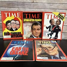 Lote de 5 revistas TIME política ameaça vermelha Ford America 1975 comprar usado  Enviando para Brazil
