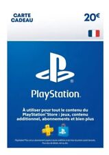 Carte playstation network d'occasion  Redon