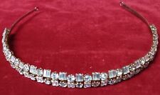 Vintage baguette rhinestone for sale  Shipping to Ireland