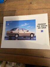 Folheto Peugeot 306 Sedan. 1996. Especificações etc;, usado comprar usado  Enviando para Brazil