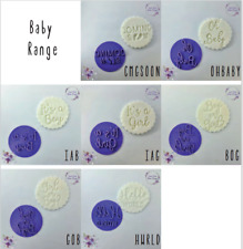 Baby Shower Cookie Embosser Stamp Cupcake Fondant Stamp Icing Stamp for sale  Shipping to South Africa