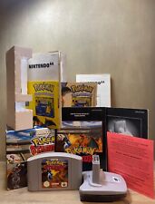 Pokemon Stadium Nintendo 64, 100% completo na caixa, vem com todas as inserções. PAL comprar usado  Enviando para Brazil