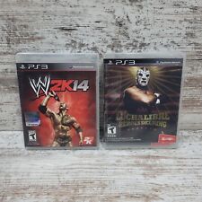 WWE 2K14 + Luchalibre Herose Deliring PS3 Lot 2 Game Bundle CIB Free Returns  for sale  Shipping to South Africa