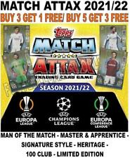 MATCH ATTAX 2021/22 21/22 CHAMPIONS LEAGUE 100 CLUBS/ LIMITED/ SUBSETS/ FESTIVE for sale  Shipping to Canada