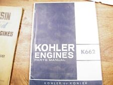 Kohler k662 parts for sale  Minerva