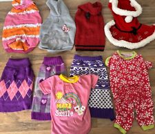 Girl dog clothes for sale  Apex