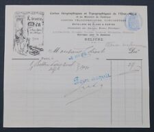 Facture 1910 carte d'occasion  Nantes-