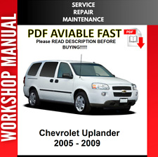 Usado, Chevrolet Uplander 2005 2006 2007 2008 2009 servicio manual taller de reparación segunda mano  Embacar hacia Argentina