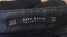 Zara leather look for sale  HARTLEPOOL