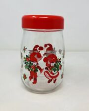Christmas glass jar for sale  Shipping to Ireland