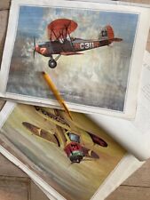 Peintures avions anciens d'occasion  Jouars-Pontchartrain