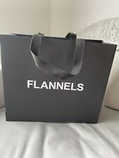 flannels carrier bag for sale  HULL