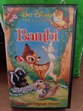 Bambi vhs originale usato  Monte San Pietro