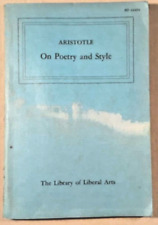 Aristóteles sobre poesía y estilo, biblioteca de artes liberales (libro de bolsillo, 1958) segunda mano  Embacar hacia Argentina