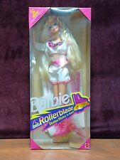 Patines vintage Mattel 1991 Rollerblade Barbie Flicker'nFlash con caja y sin inserción segunda mano  Embacar hacia Argentina