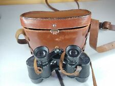 Vintage binoculars leather for sale  Ireland