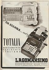 Pubblicita 1941 lagomarsino usato  Biella