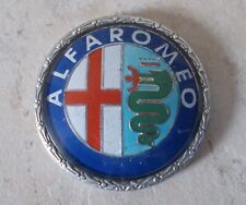 Placa emblema monograma ALFA ROMEO carro automóvel antigo vintage Itália década de 1980 #2 comprar usado  Enviando para Brazil
