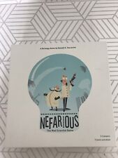 Nefarious board game for sale  Shipping to Ireland