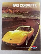 1973 corvette brochures for sale  Wylie