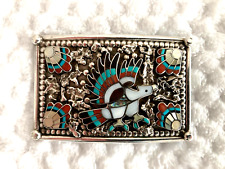 Zuni inlaid silver for sale  Walnut Creek