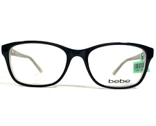 Monturas de gafas Bebe BB5075 001 JOIN THE CLUB negras desnudas tachonadas 52-17-135, usado segunda mano  Embacar hacia Argentina