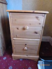Two drawer pine for sale  STANLEY