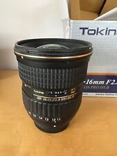 Tokina 16mm 2.8 for sale  CHESTER