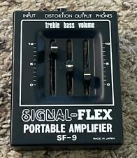 Amplificador de guitarra portátil/mini vintage Signal Flex SF-9 hecho en efectos japoneses, usado segunda mano  Embacar hacia Argentina
