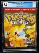 Pokemon Yellow Guia Oficial de Estratégia Prima Games 1999 CGC 7.0 Páginas Brancas comprar usado  Enviando para Brazil