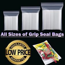 Grip seal bags for sale  LEICESTER