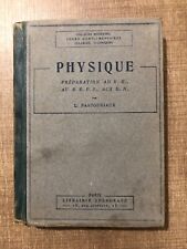 Livre 1944 physique d'occasion  Soissons