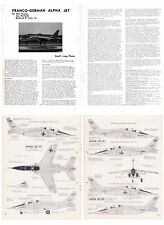 Usado, Archivauflösung: (7) 60 Seiten Alpha Jet. / Fiat G.91 comprar usado  Enviando para Brazil
