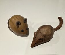 Wooden carved mice for sale  RUTHIN