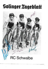 RC Schwalbe Solingen Autogramme, Radsport. comprar usado  Enviando para Brazil