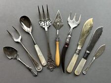 Lot antique cutlery for sale  Shipping to Ireland