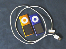 2 iPody Apple fioletowe i złote z przewodem 8GB A1285 nie testowane na sprzedaż  Wysyłka do Poland