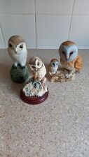 Bundle three owls for sale  WORCESTER