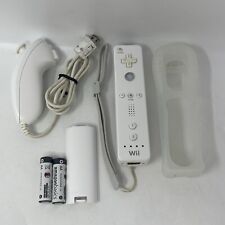 Controlador remoto oficial de Nintendo Wii Wiimote blanco RVL-003 + Nunchuk RVL-004 segunda mano  Embacar hacia Argentina