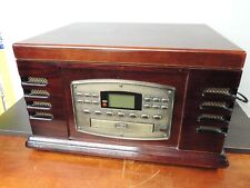 CROSLEY MUSIC CENTER,AM/FM RADIO.CASSETTE,CD ,RECORD PLAYER #-1 for sale  Shipping to South Africa